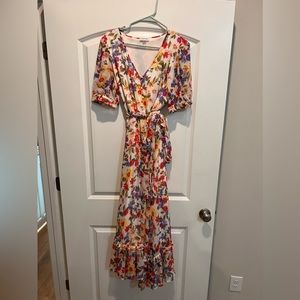 Calvin Klein Multicolor Floral Dress